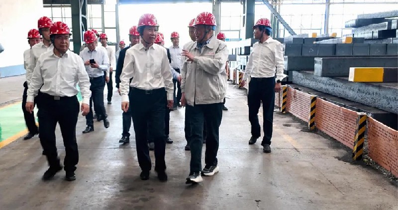 洛陽黨政考察團(tuán)蒞濟考察